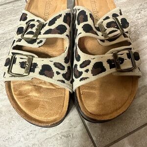 Leopard Print Women's Sandals
